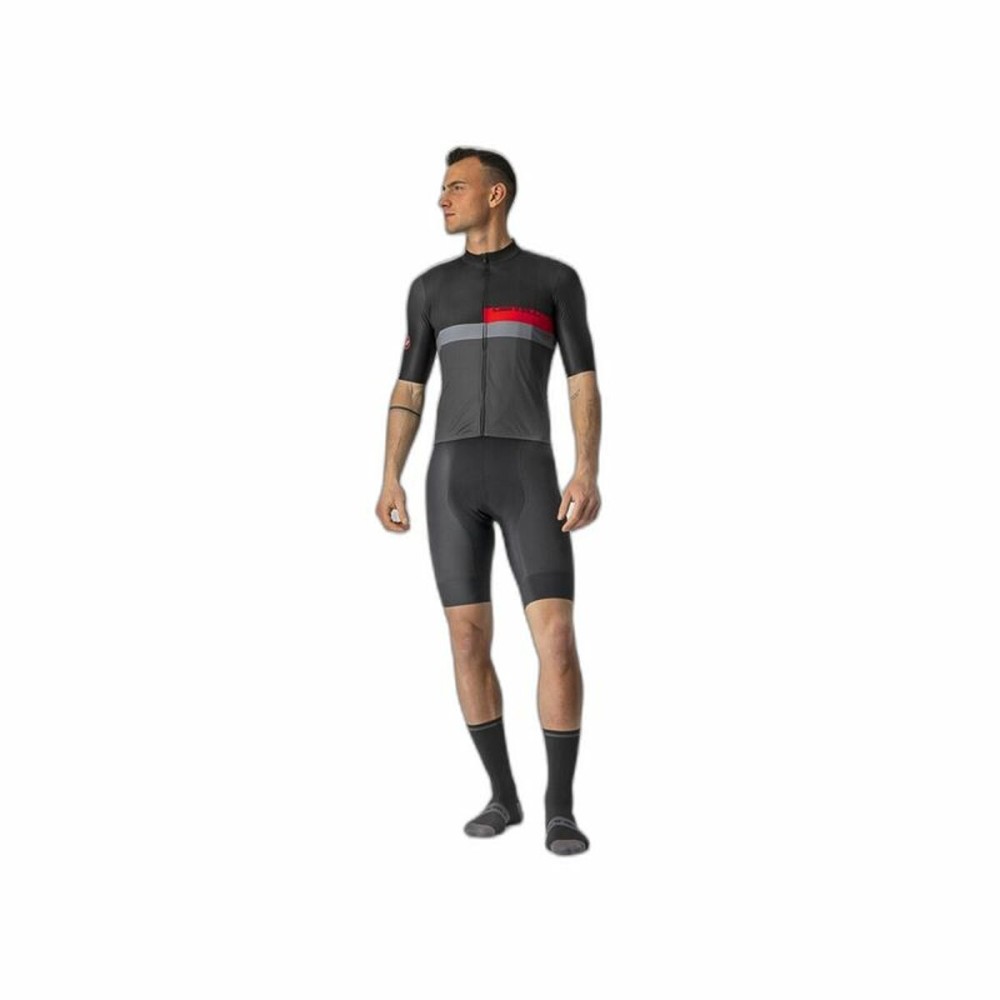 Cycling jersey Castelli A Blocco Black