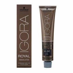 Antiaging Dauerfärbung Igora Royal Absolutes Schwarzkopf 4.04579E+12 Nº 4-60 Nº 4-60 60 ml