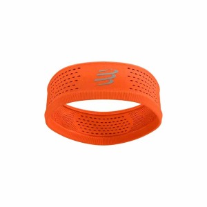 Sport Stirnband Compressport XBNU391-4022 Orange