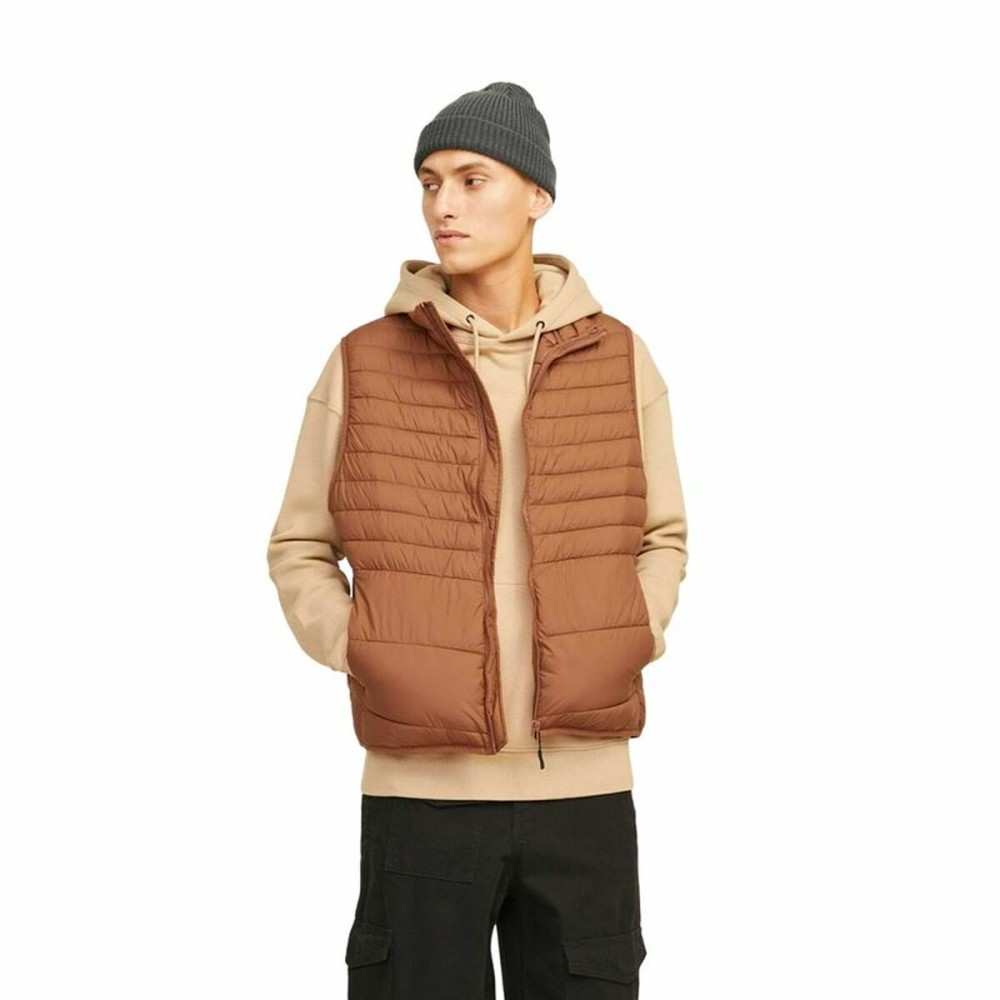 Gilet de Sport pour Homme Jack & Jones Jjben Square Mocha Bisque