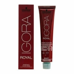 Permanent Dye Igora Royal Schwarzkopf Igora Royal 0-77 Nº 9.0-rubio muy claro Nº 8.0-rubio claro 60 ml