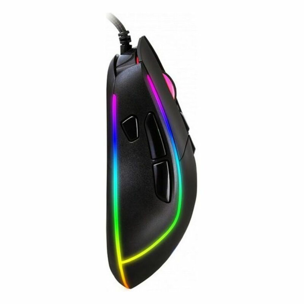 LED Gaming Mouse CoolBox DeepDarth Black 6400 dpi