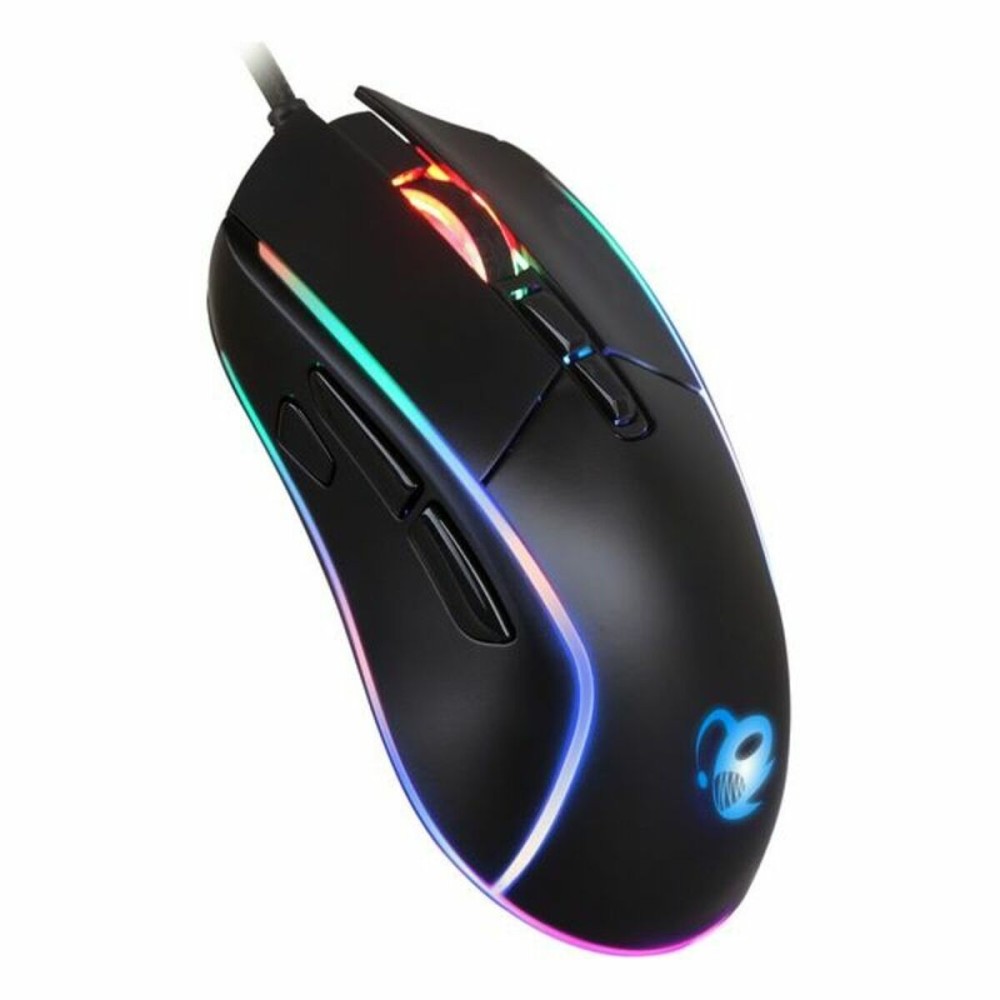 LED Gaming Mouse CoolBox DeepDarth Black 6400 dpi