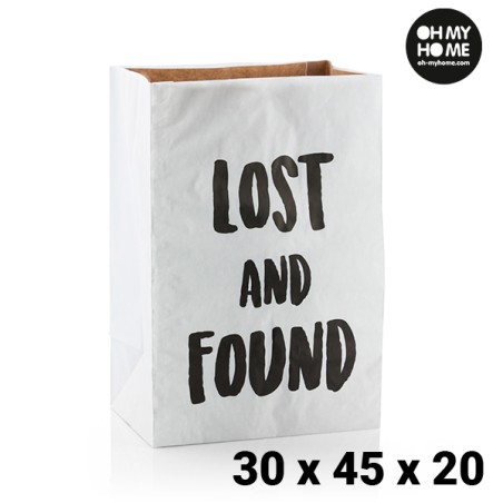 Sac en Papier Moyen Oh My Home (30 x 45 x 20 cm)