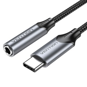 Adaptateur USB-C vers Jack 3.5 mm Vention BGMHA 10 cm