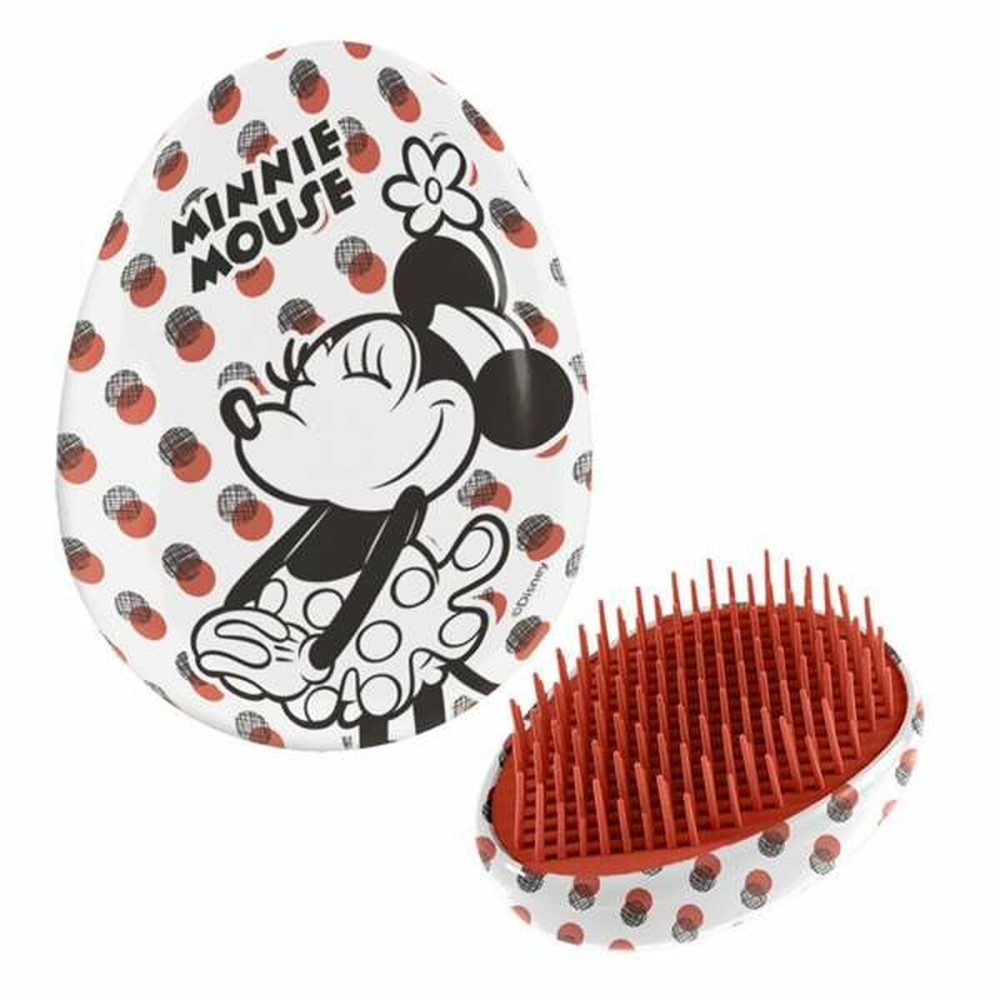 Detangling Hairbrush Disney White Minnie Mouse