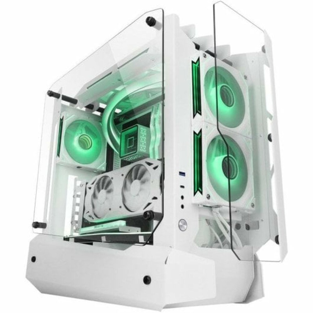 ATX Semi-tower Box Mars Gaming White