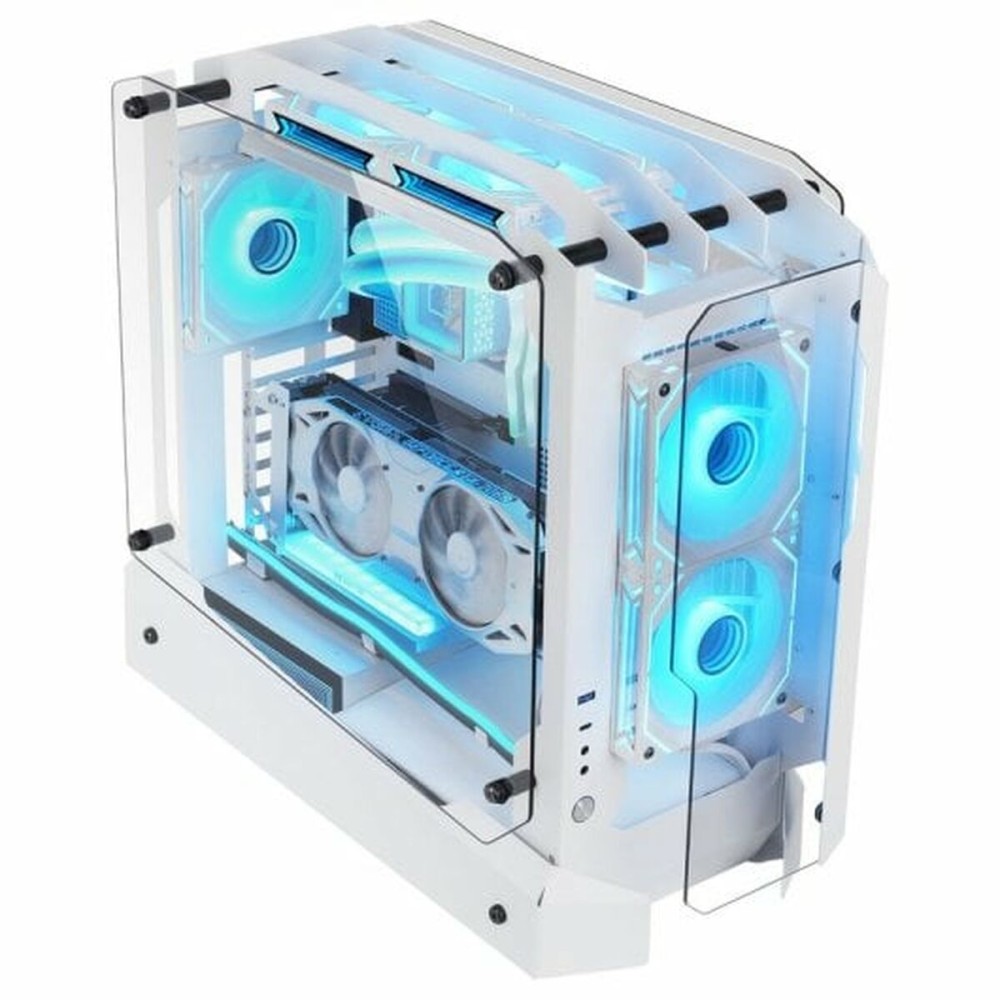 ATX Semi-tower Box Mars Gaming White