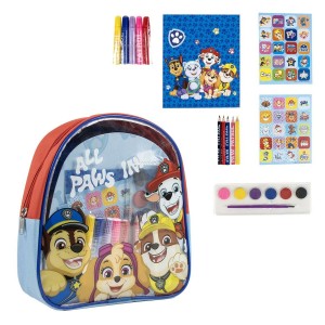 Kinder-Zeichenrucksack The Paw Patrol Rot 22 x 23 x 7 cm