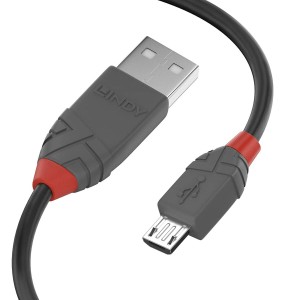 Câble USB LINDY 36734 Noir 3 m (1 Unités)