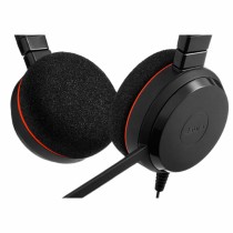 Casques avec Microphone Jabra Evolve 20 MS Stereo Noir