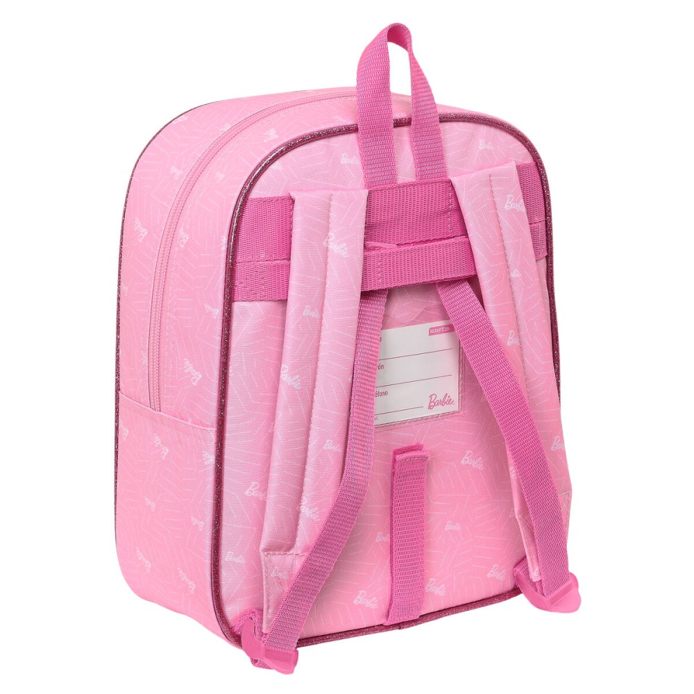 Kinderrucksack Barbie Girl Rosa 22 x 27 x 10 cm