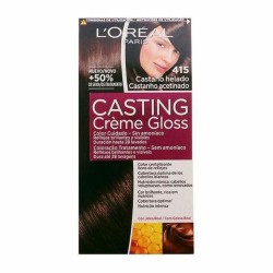 Amoniakfreie Färbung Casting Creme Gloss L'Oreal Make Up Casting Creme Gloss Kühles Kastanienbraun 180 ml