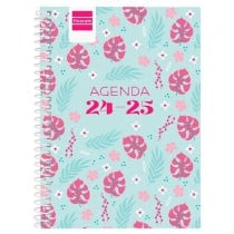 Diary Finocam SELVA Blue Pink 1/8 12 x 16,4 cm 2024-2025