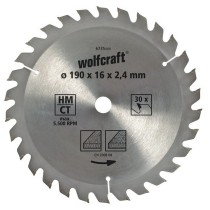 Trennscheibe Wolfcraft 6733000 160 x 2,4 mm