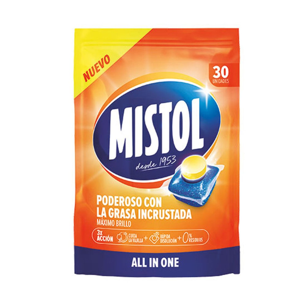 Dishwasher lozenges Mistol (30 Units)