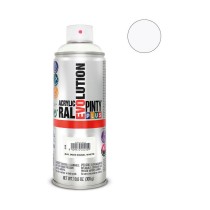 Peinture en spray Pintyplus Evolution RAL 9003 400 ml Signal White