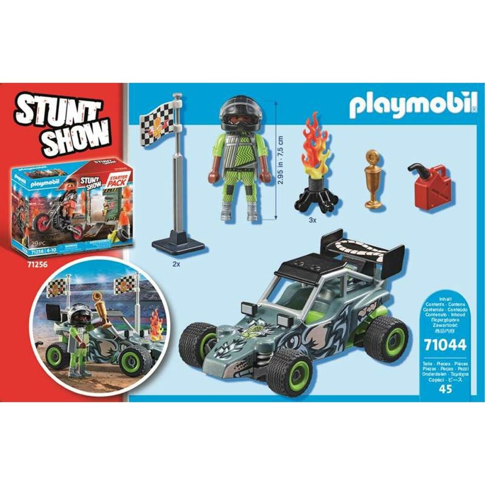 Playset Playmobil Stuntshow Racer 45 Pièces