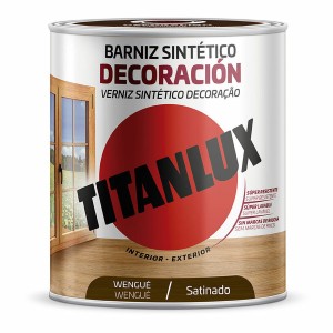 Synthetischer Lack Titanlux m11100714 Dekoration Satin Wengue 250 ml