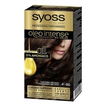 Teinture permanente   Syoss Olio Intense Sans ammoniaque Nº 4,86 Châtain Froid