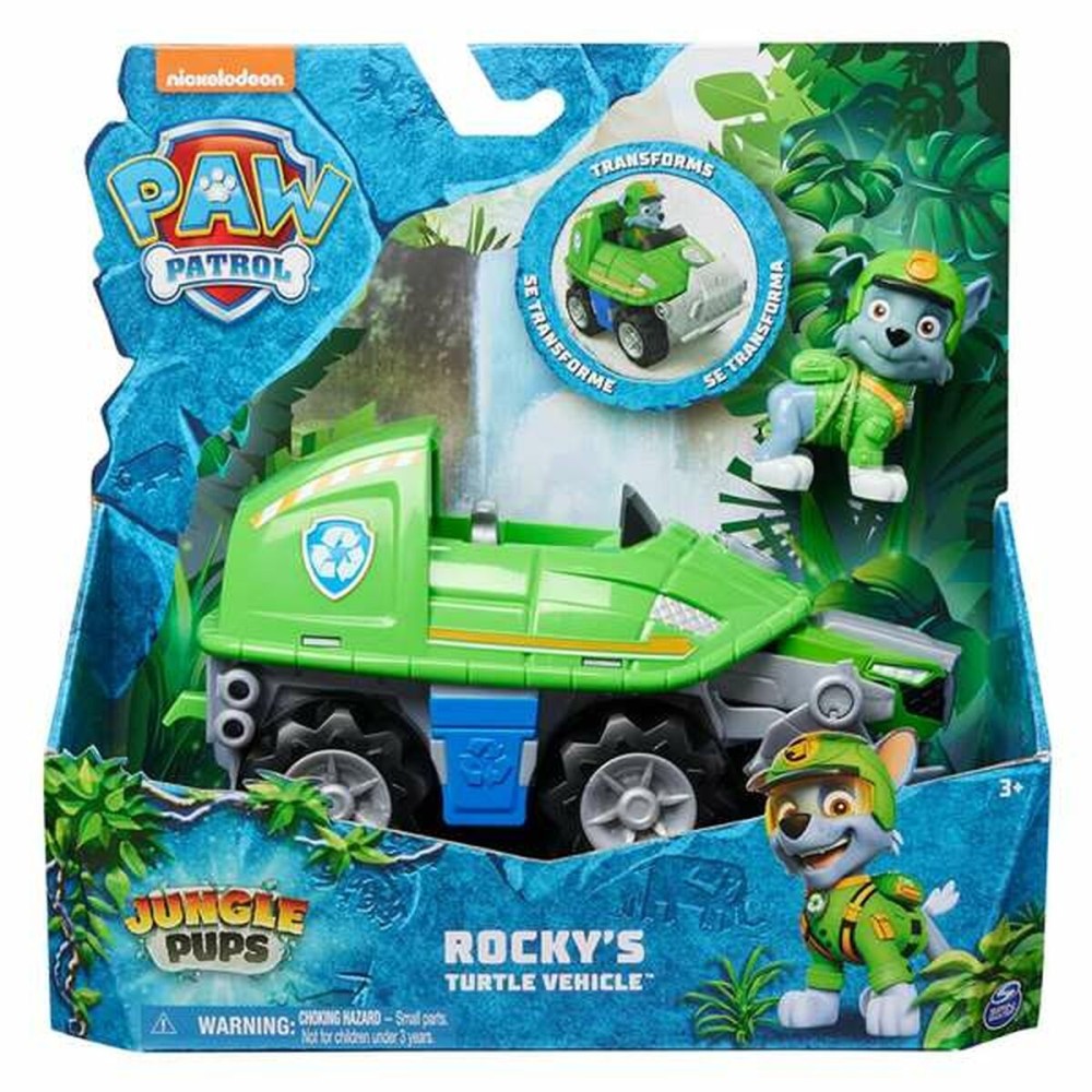 Petite voiture-jouet The Paw Patrol Jungle Multicouleur Noir/Bleu