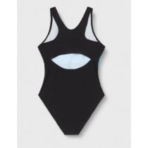 Swimsuit for Girls Crowell Swan Jr.swan-girl-01 Grey