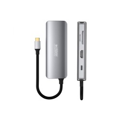 Hub USB-C Urban Factory MHC50UF Gris