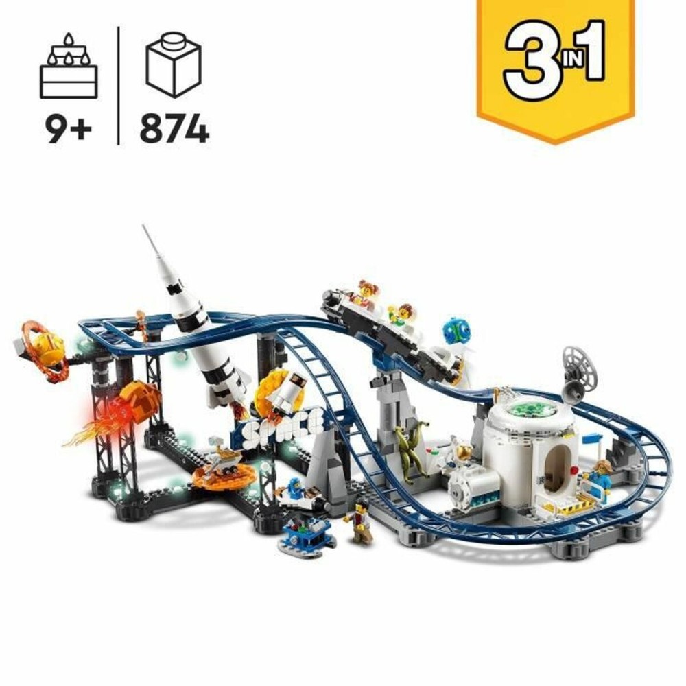 Konstruktionsspiel Lego Creator 31142 Space Rollercoaster Bunt 874 Stücke