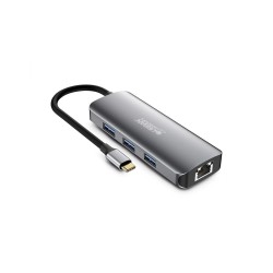 Hub USB-C Urban Factory MHC50UF Gris