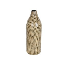 Vase Romimex Brown Black Bamboo 20 x 57 x 20 cm