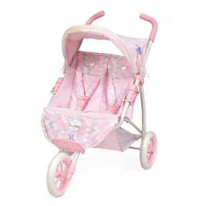 Doll Stroller Decuevas Fantasy Double 75 x 48 x 70 cm