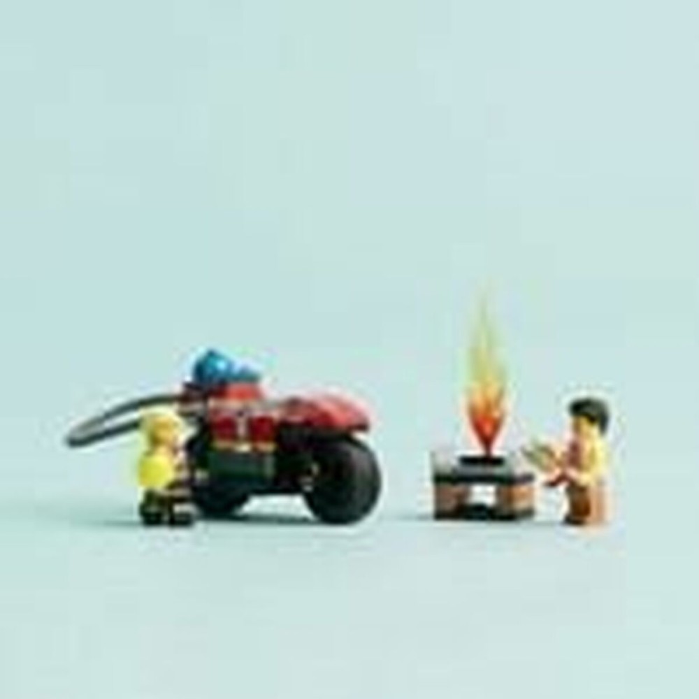 Playset Lego 60410 Fire Rescue Motorcycle 57 Pièces