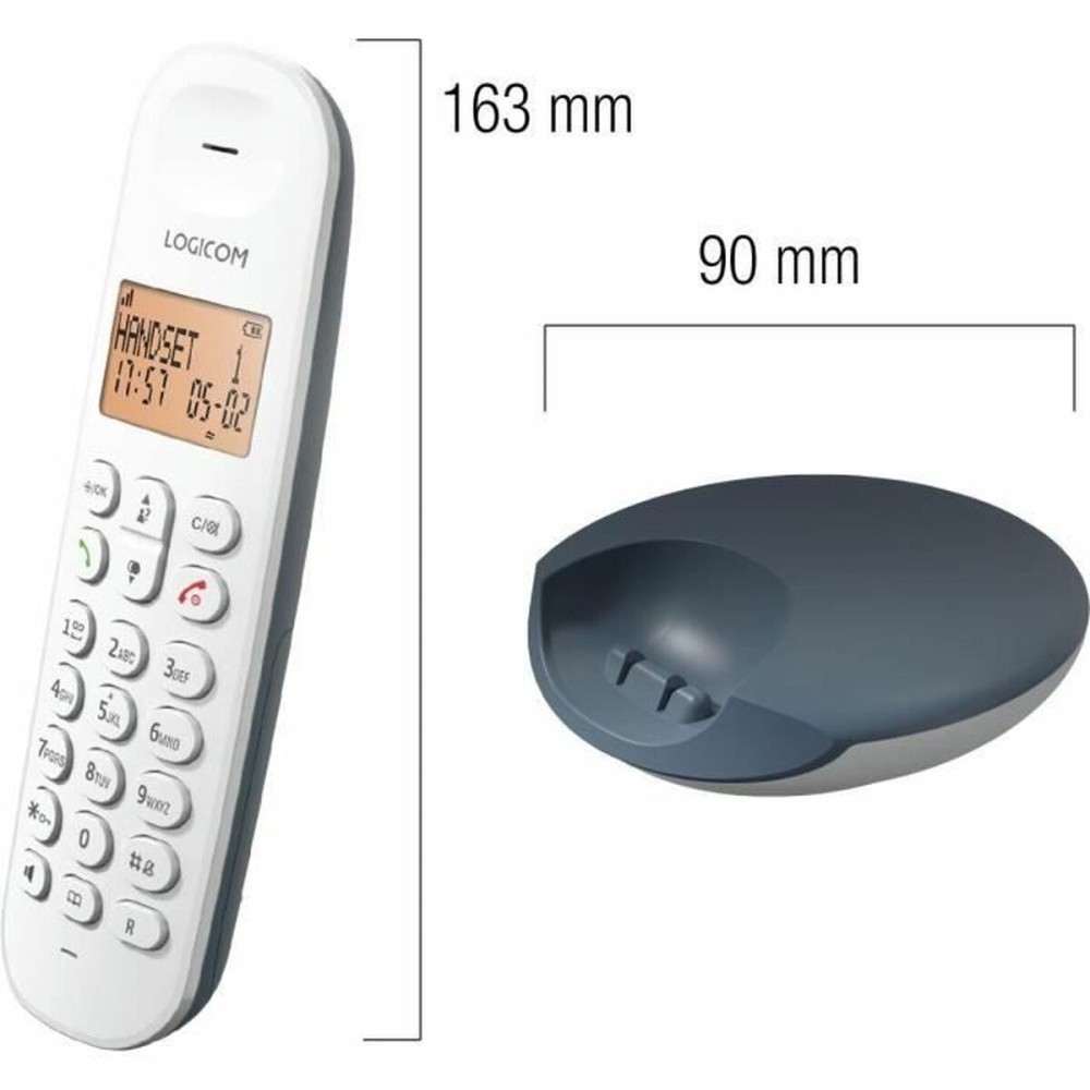 Téléphone fixe Logicom DECT ILOA 150 SOLO Ardoise