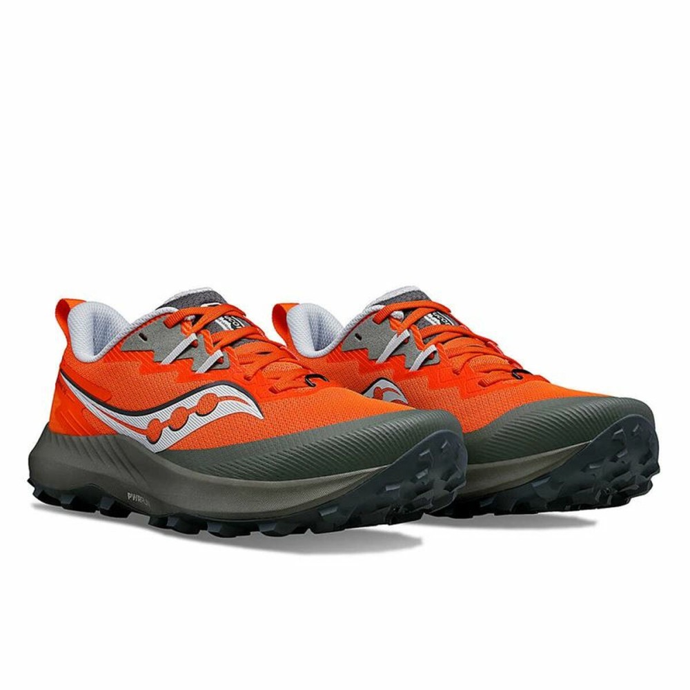 Chaussures de Sport pour Homme Saucony Peregrine 14 Orange