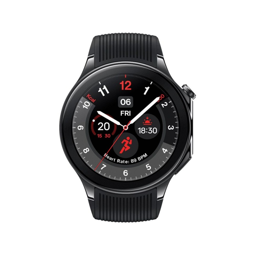 Smartwatch OnePlus Watch 2 Schwarz Stahl