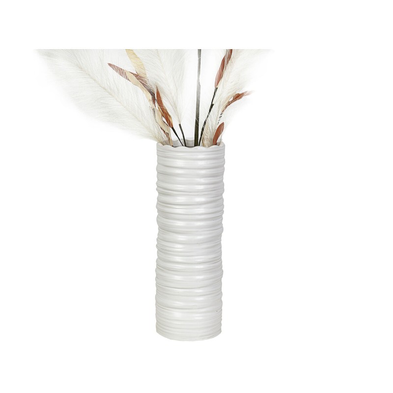 Vase Romimex White Ceramic 13 x 40 x 13 cm