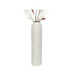 Vase Romimex Beige Résine 16 x 64 x 16 cm