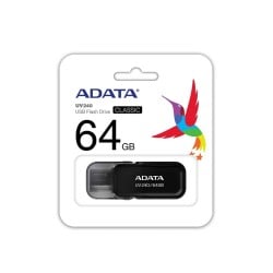 Clé USB Adata UV240 64 GB Noir 64 GB (1 Unité)