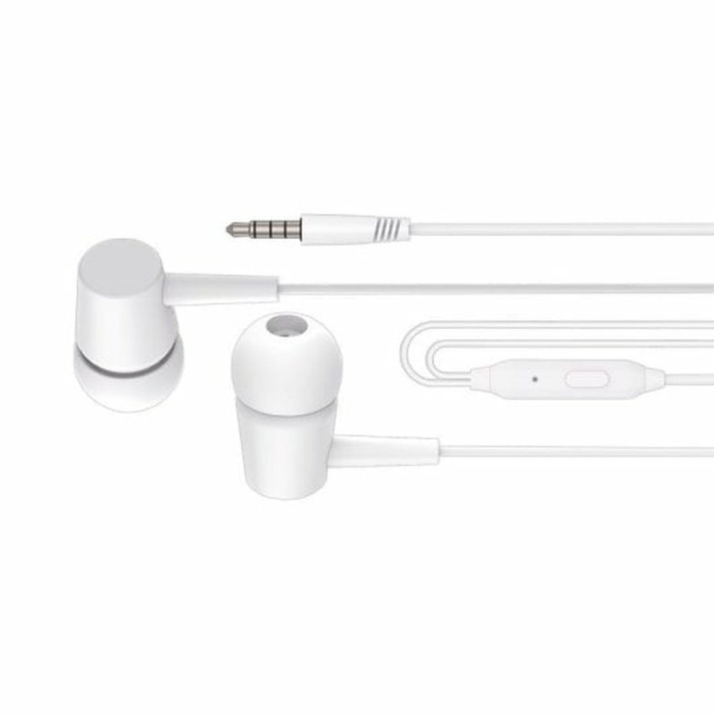 Headphones with Microphone Cool White