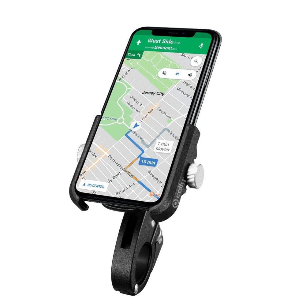 Support Smartphone pour Vélo Celly ARMORBIKEBK Noir Métal