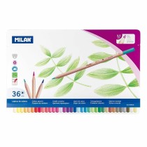 Crayons de couleur Milan Multicouleur (4 Unités)