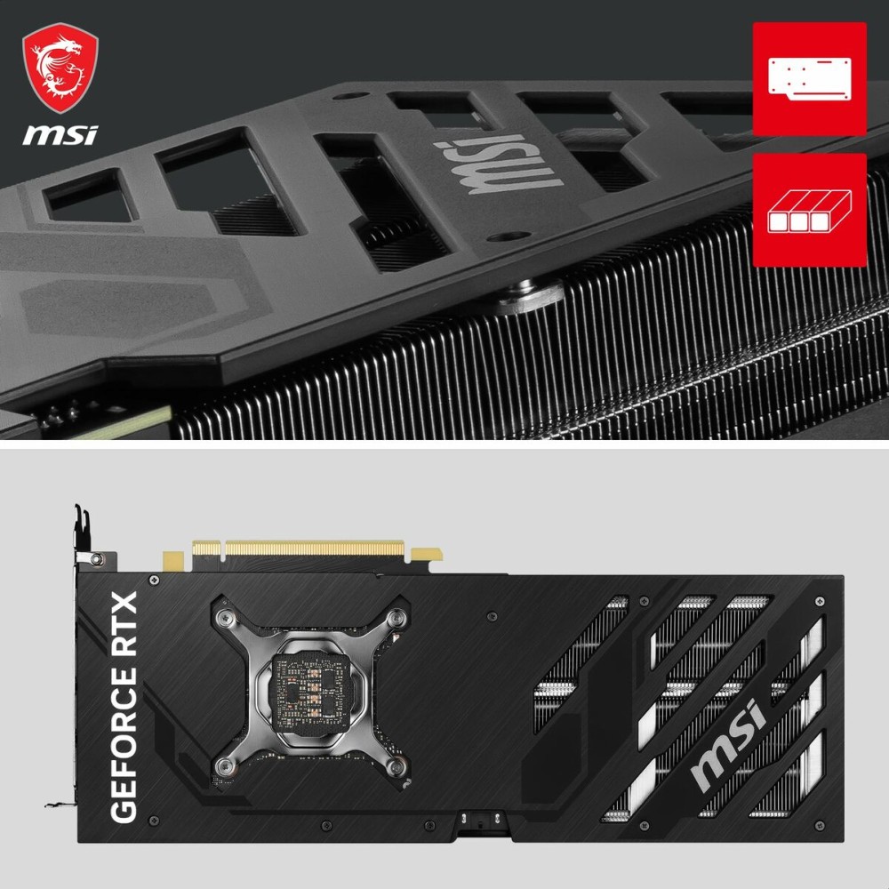 Carte Graphique MSI VGAMISNVDM216 GEFORCE RTX 4070 RTX 4070 SUPER 12 GB GDDR6 GDDR6X