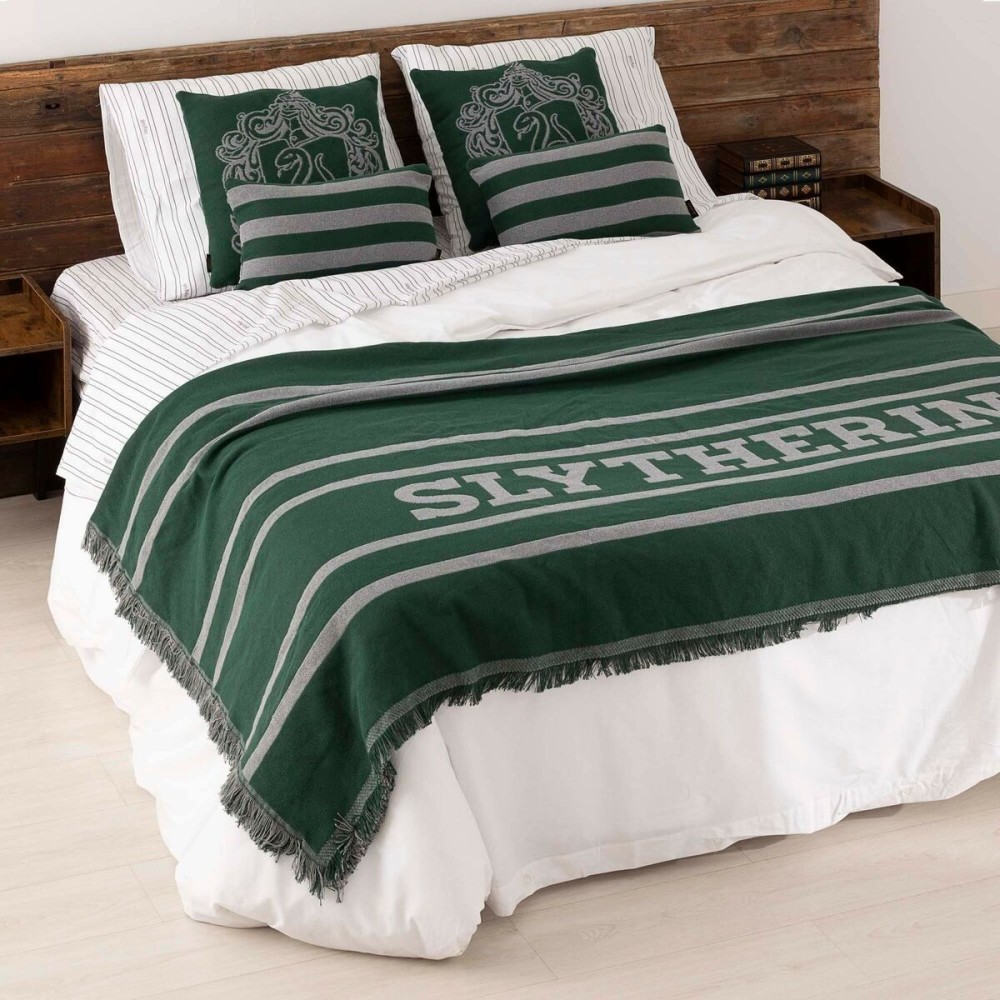 Blanket Harry Potter Slytherin House Multicolour 180 x 2 x 260 cm