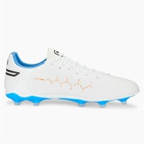 Chaussures de foot pour Enfants Puma Ultra 5 Match It + Mid Blanc