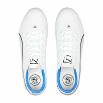 Chaussures de foot pour Enfants Puma Ultra 5 Match It + Mid Blanc