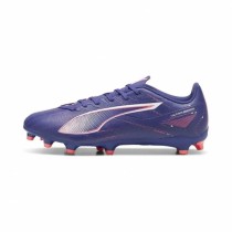 Childrens Football Boots Puma Ultra 5 Play Mg Purple