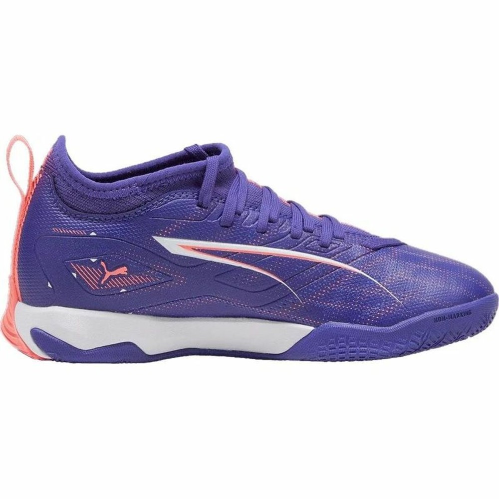 Fußballschuhe für Kinder Puma Ultra 5 Match It + Mid Weiß