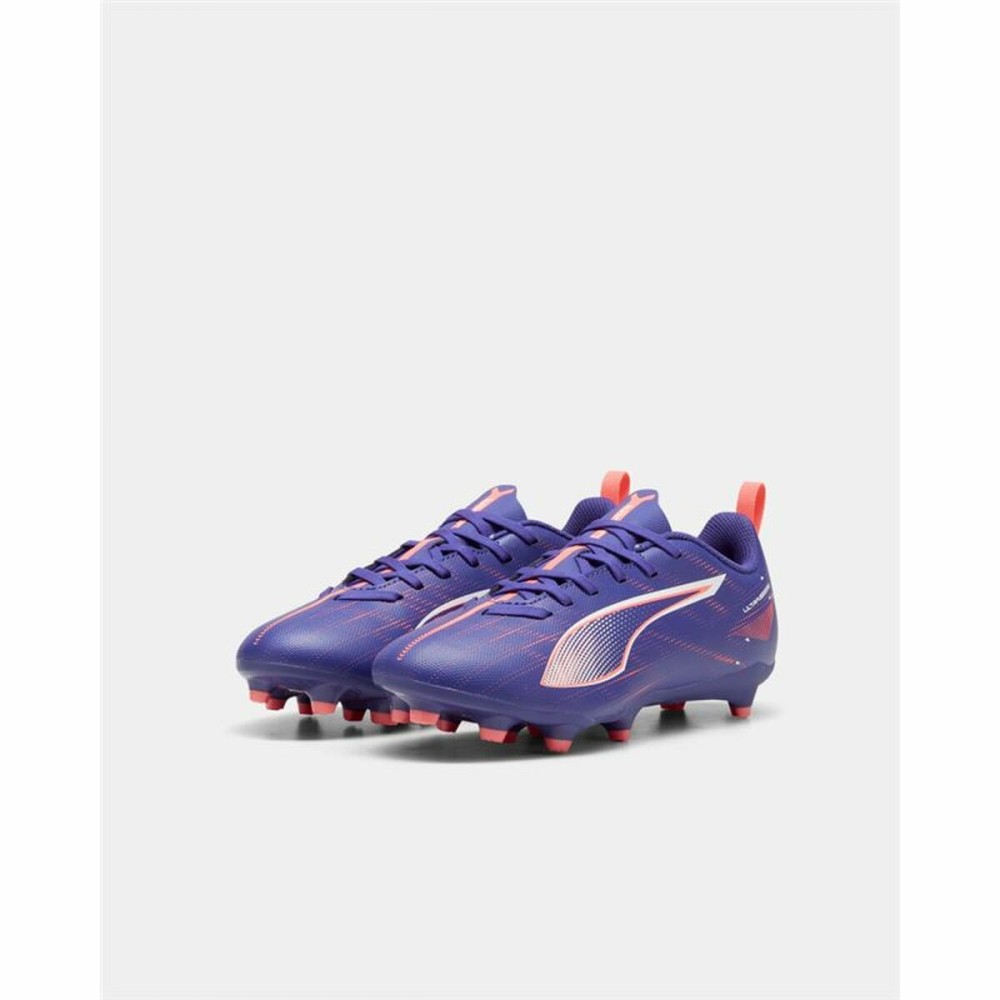 Childrens Football Boots Puma Ultra 5 Play Fg/Ag Purple