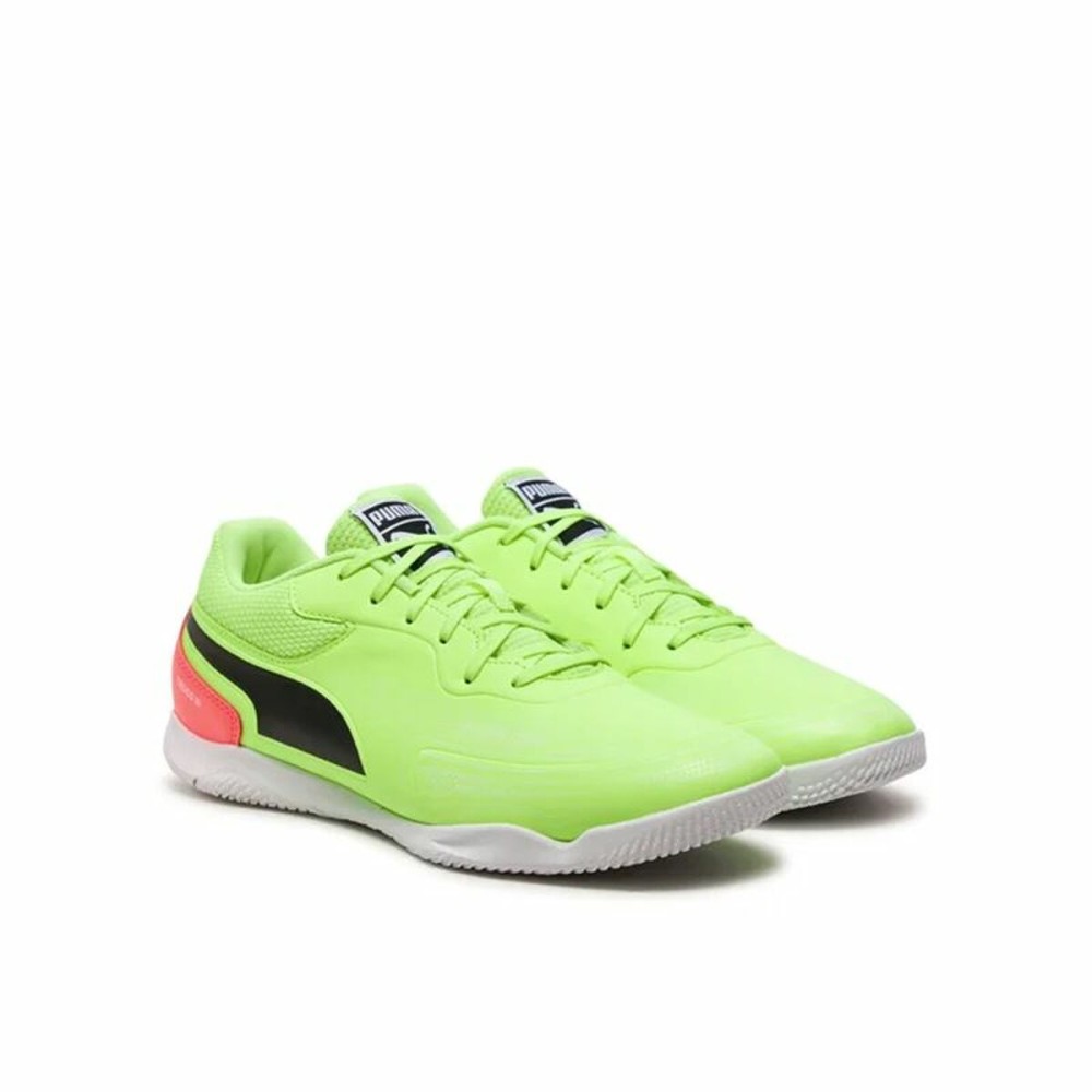 Adult's Indoor Football Shoes Puma Truco III Green