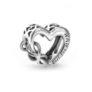 Damenperlen Pandora LOVE YOU MUM INFINITY HEART